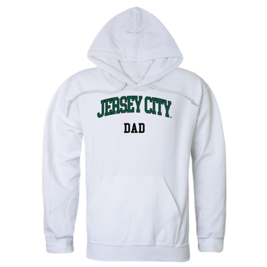 New Jersey City University Knights Dad Fleece Hoodie Sweatshirts