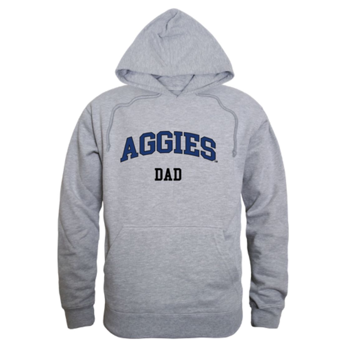 North Carolina A&T State University Aggies Dad Fleece Hoodie Sweatshirts