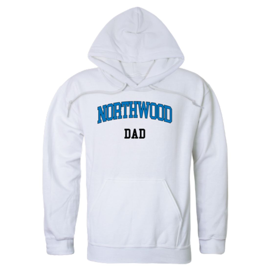 Northwood University Timberwolves Dad Fleece Hoodie Sweatshirts