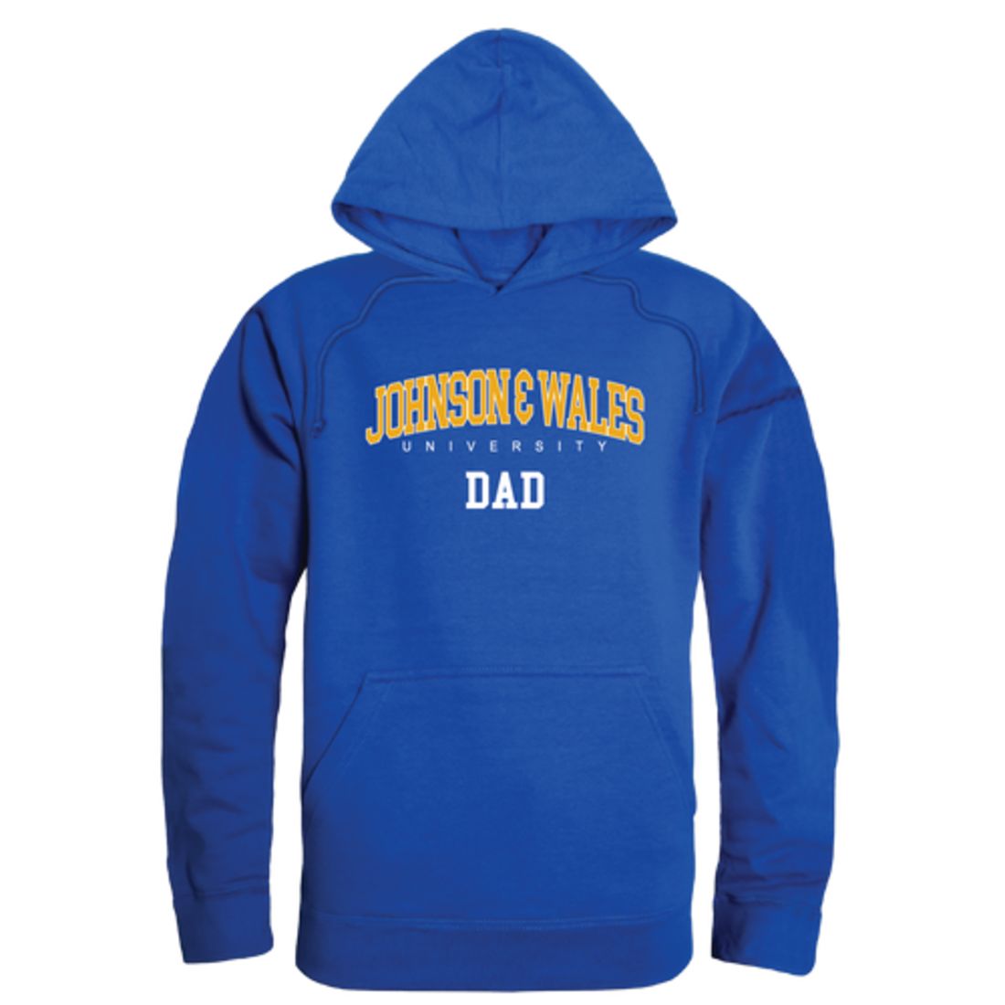 Johnson & Wales University Wildcats Dad Fleece Hoodie Sweatshirts
