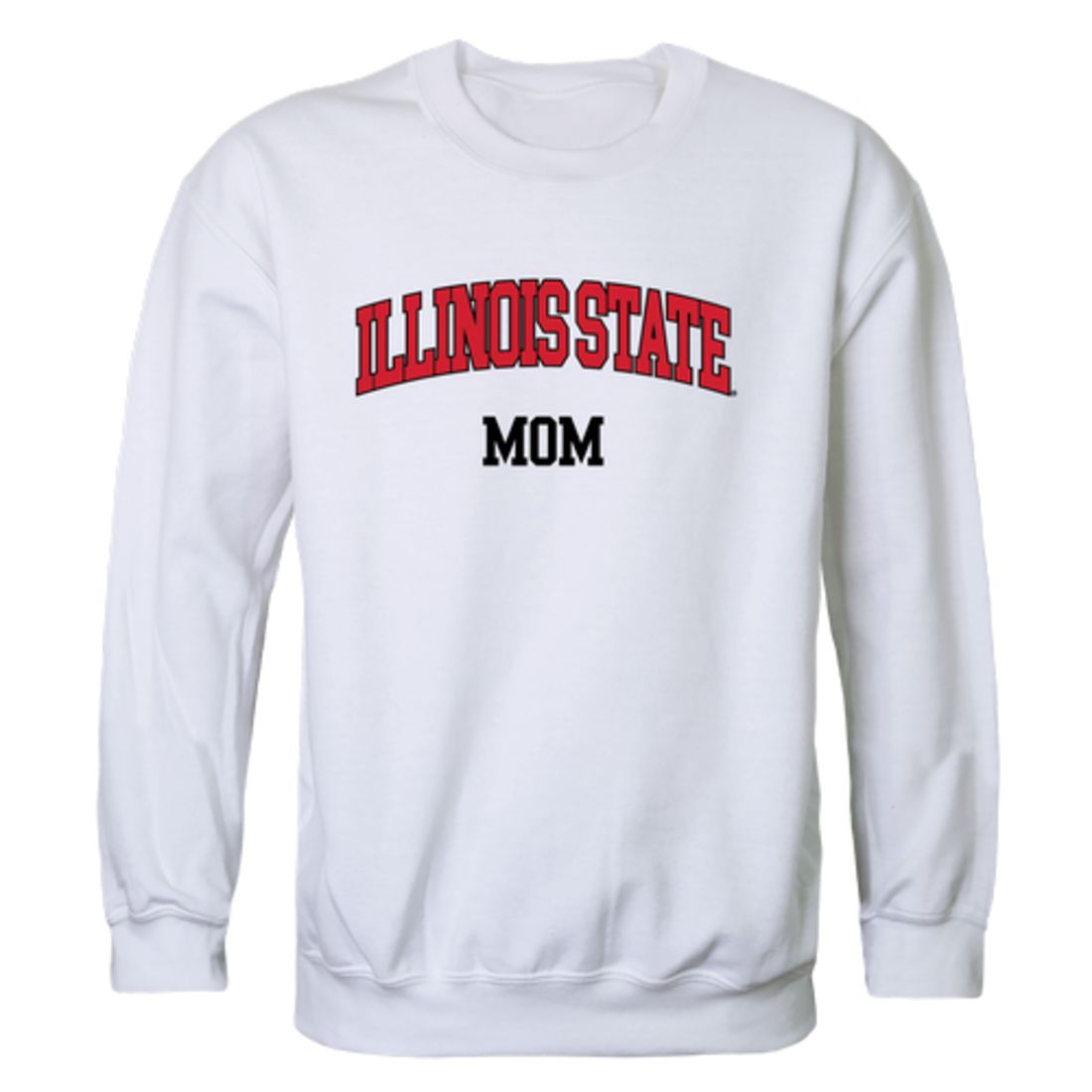 ISU Illinois State University Redbirds Mom Fleece Crewneck Pullover Sweatshirt