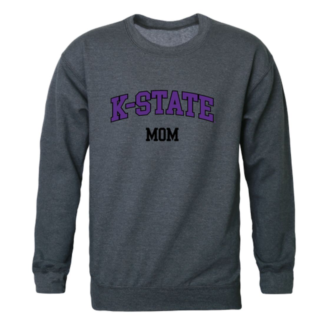 KSU Kansas State University Wildcats Mom Fleece Crewneck Pullover Sweatshirt