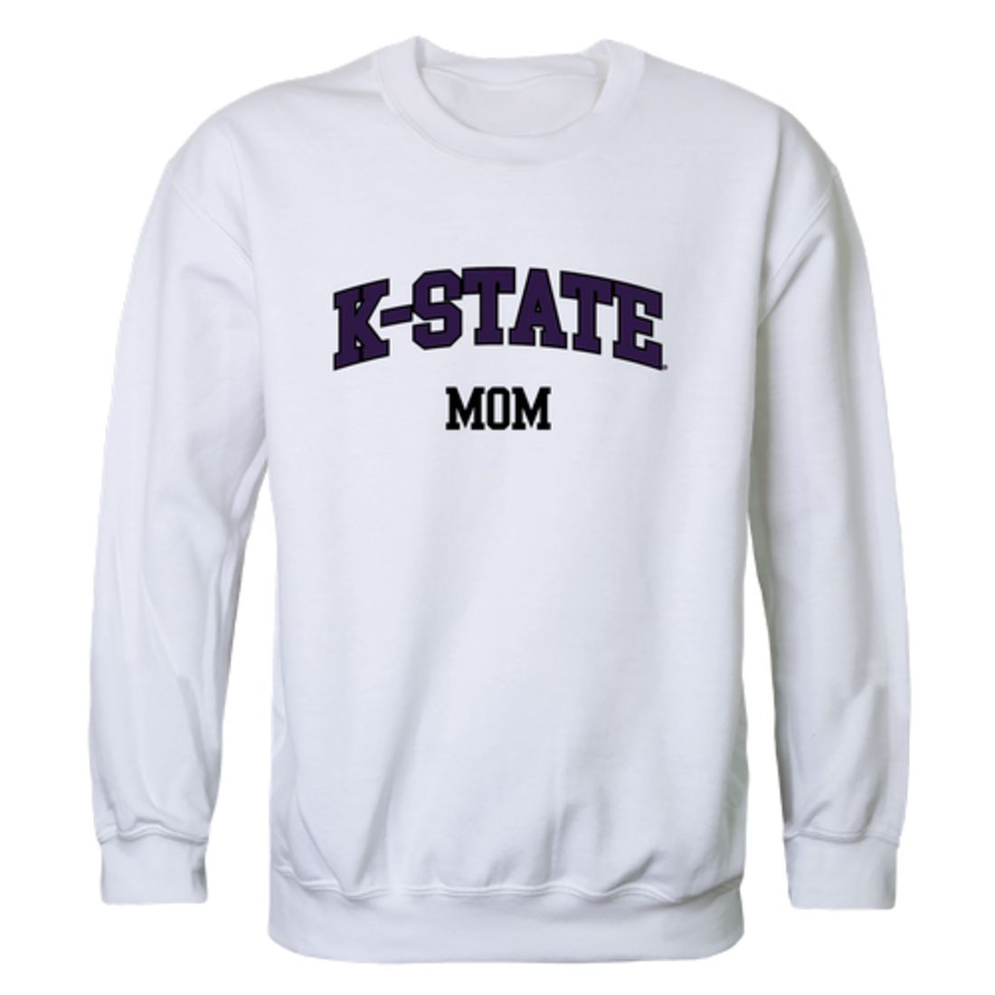 KSU Kansas State University Wildcats Mom Fleece Crewneck Pullover Sweatshirt