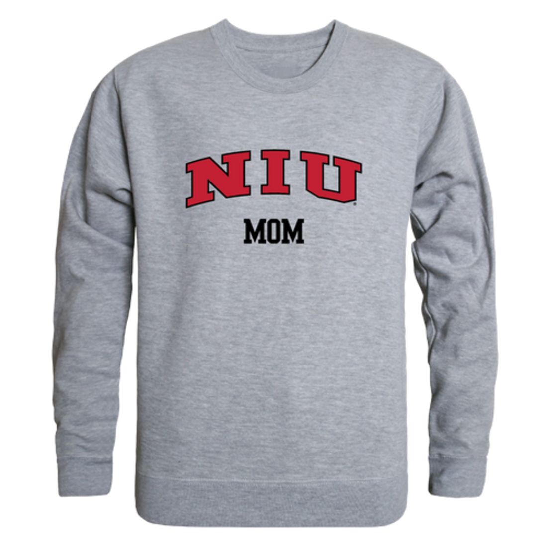 NIU Northern Illinois University Huskies Mom Fleece Crewneck Pullover Sweatshirt