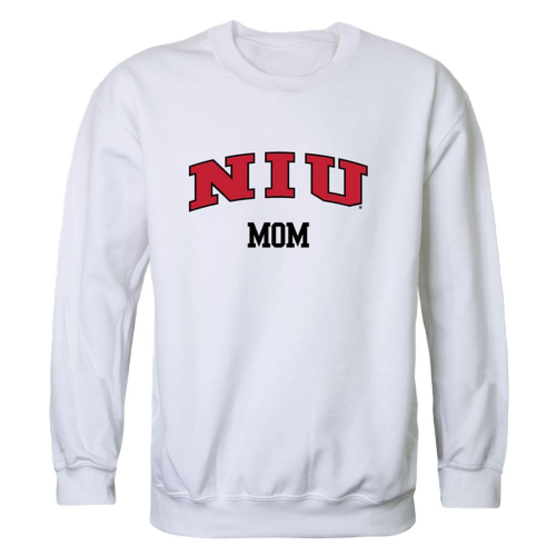 NIU Northern Illinois University Huskies Mom Fleece Crewneck Pullover Sweatshirt