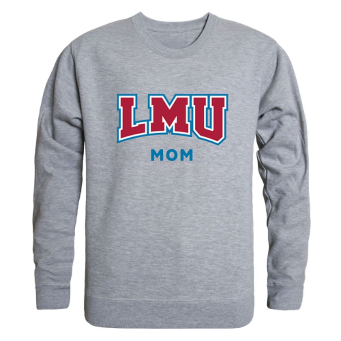 LMU Loyola Marymount University Lions Mom Fleece Crewneck Pullover Sweatshirt