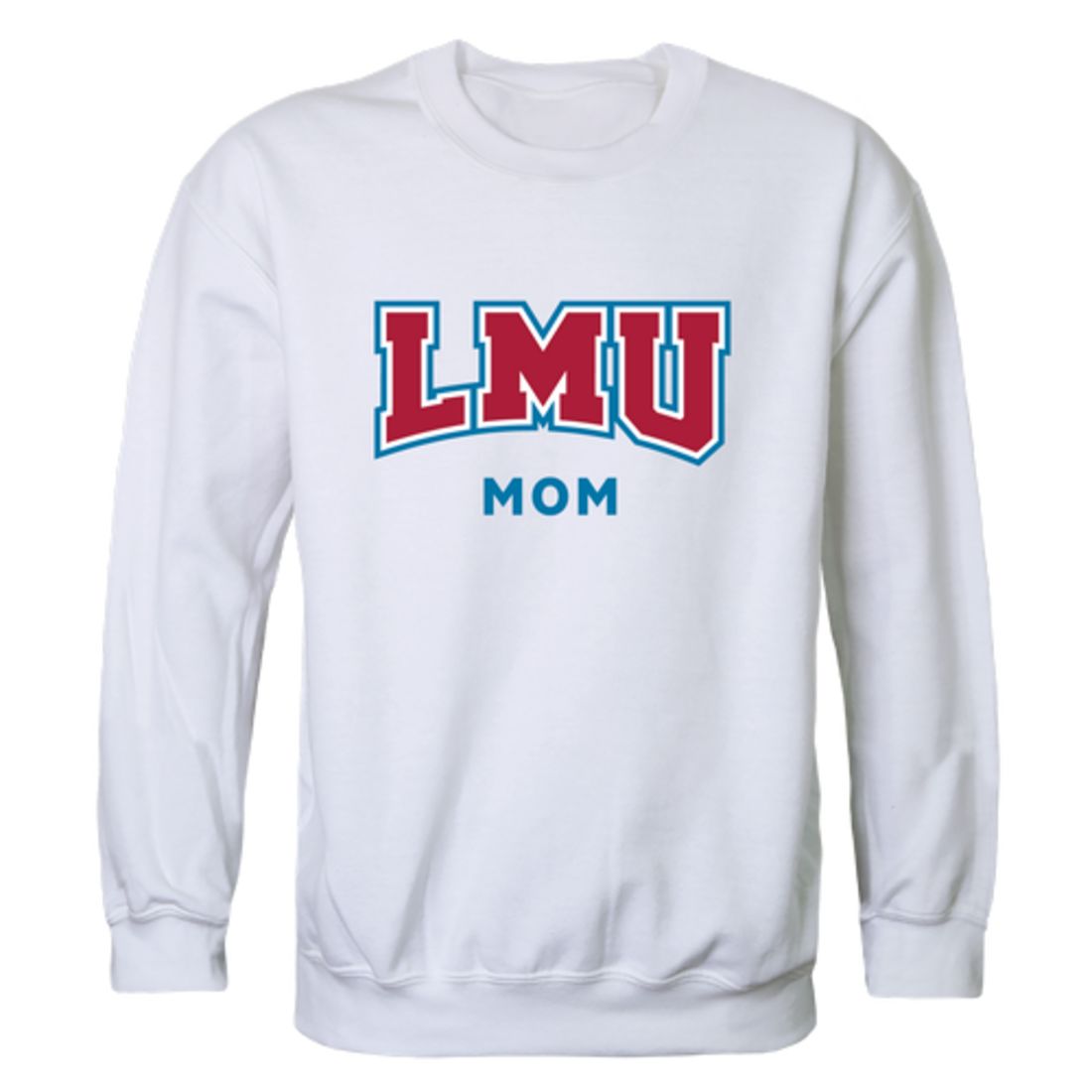 LMU Loyola Marymount University Lions Mom Fleece Crewneck Pullover Sweatshirt