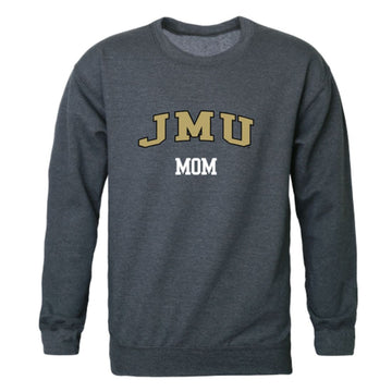JMU James Madison University Dukes Mom Fleece Crewneck Pullover Sweatshirt