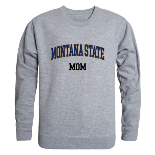 Montana State University Bobcats Mom Fleece Crewneck Pullover Sweatshirt