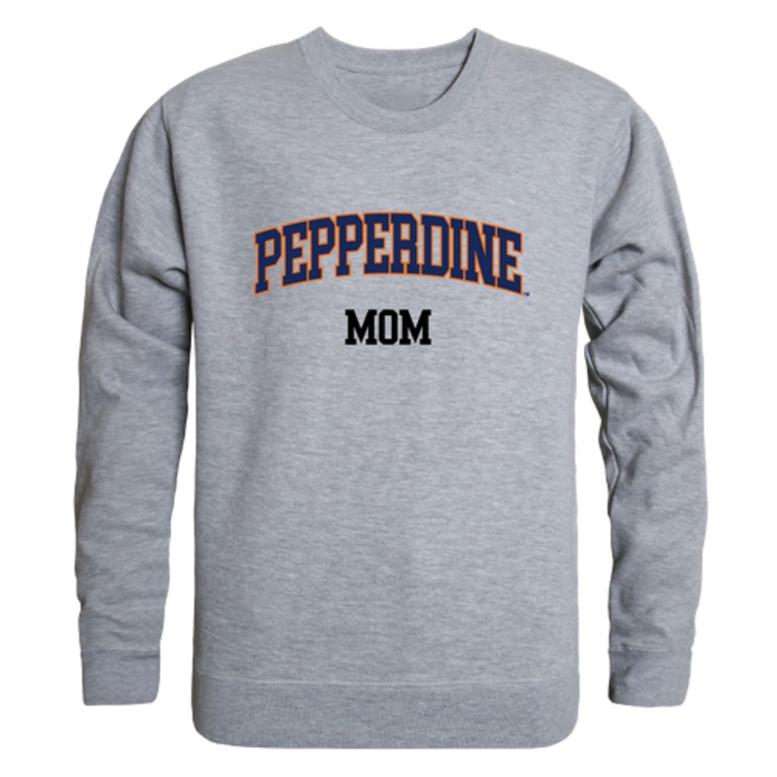 Pepperdine University Waves Mom Fleece Crewneck Pullover Sweatshirt