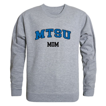 MTSU Middle Tennessee State University Blue Raiders Mom Fleece Crewneck Pullover Sweatshirt