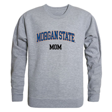 Morgan State University Bears Mom Fleece Crewneck Pullover Sweatshirt