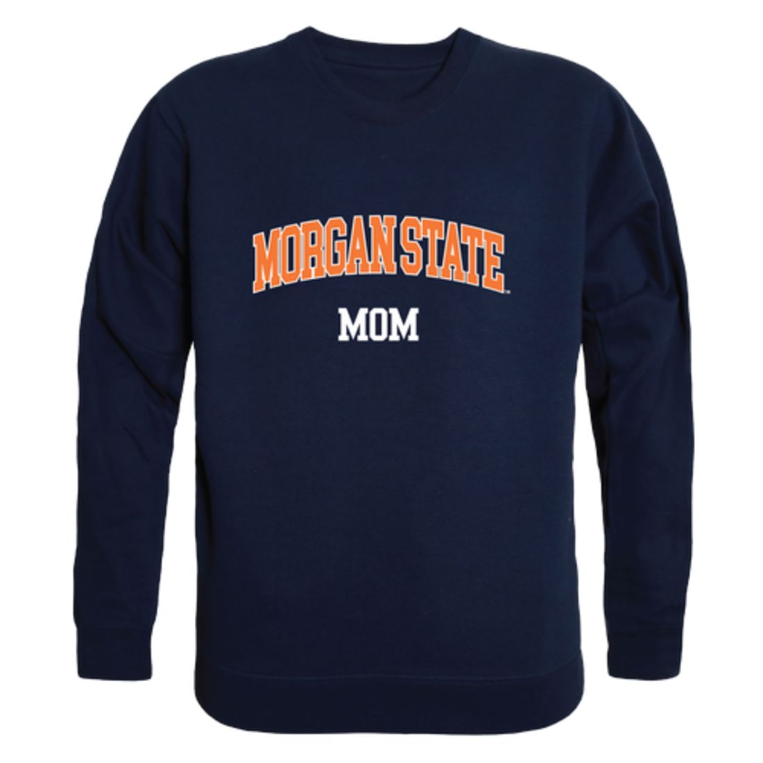 Morgan State University Bears Mom Fleece Crewneck Pullover Sweatshirt