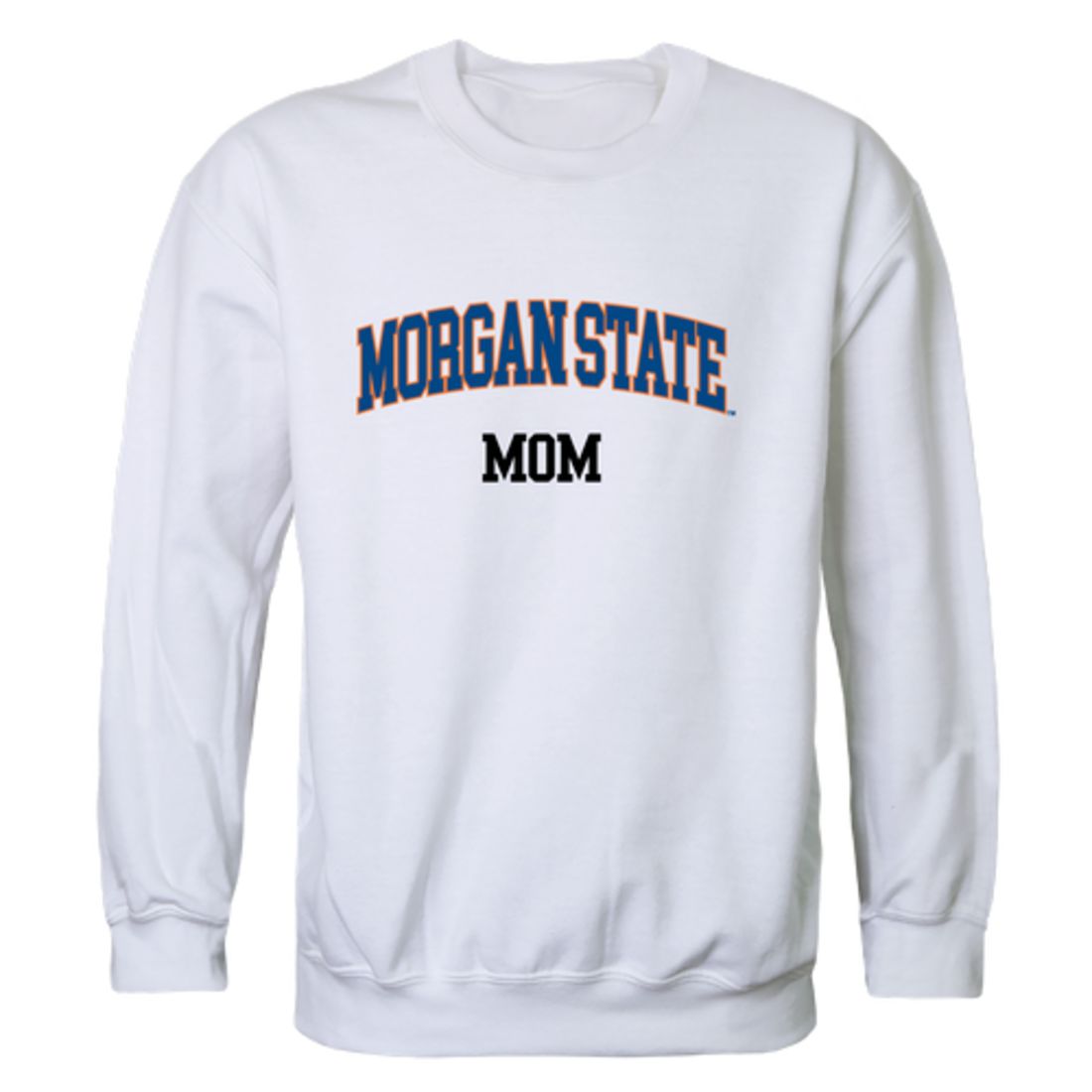 Morgan State University Bears Mom Fleece Crewneck Pullover Sweatshirt