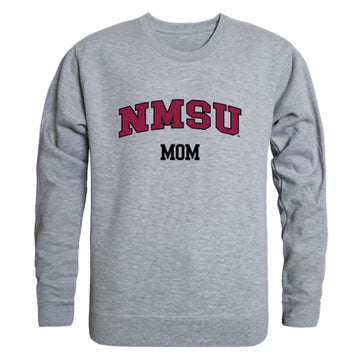 NMSU New Mexico State University Aggies Mom Fleece Crewneck Pullover Sweatshirt