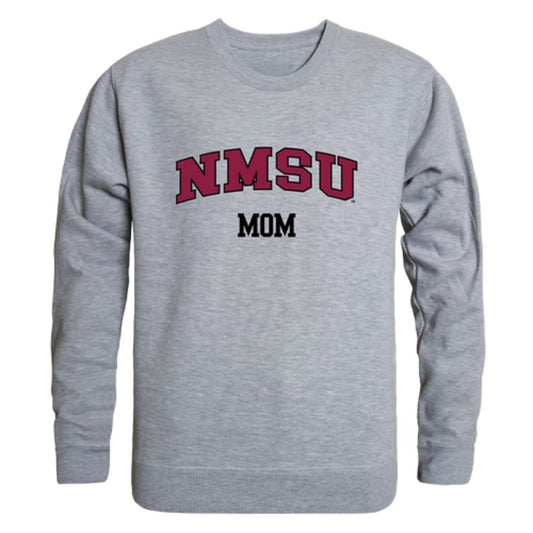NMSU New Mexico State University Aggies Mom Fleece Crewneck Pullover Sweatshirt
