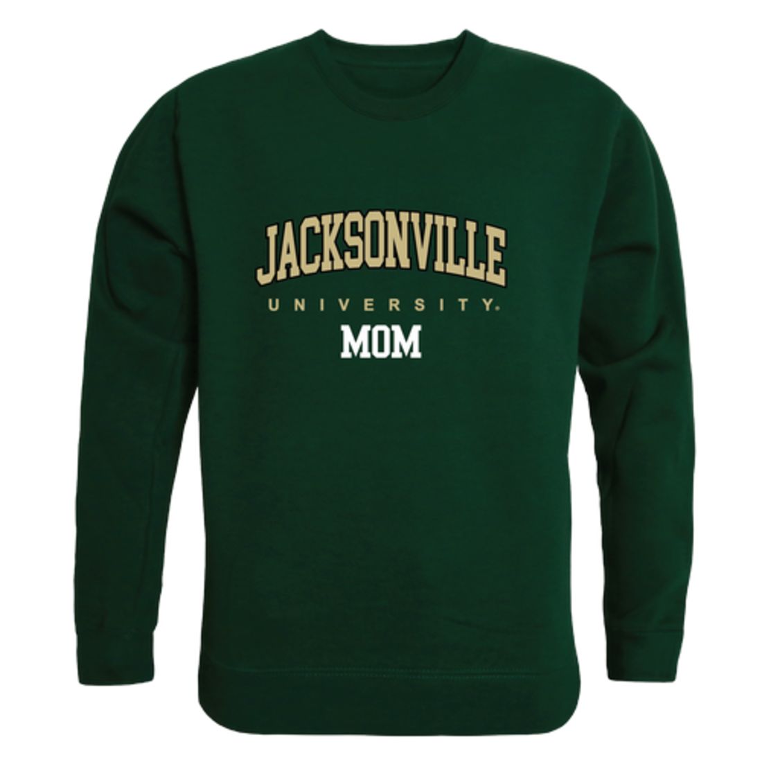 JU Jacksonville University Dolphin Mom Fleece Crewneck Pullover Sweatshirt