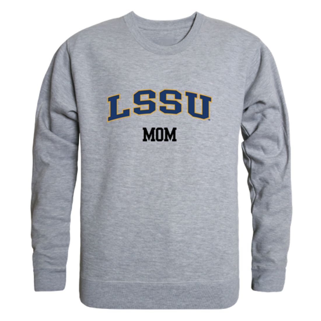 LSSU Lake Superior State University Lakers Mom Fleece Crewneck Pullover Sweatshirt