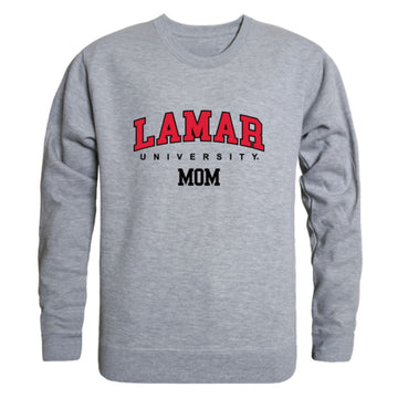 Lamar University Cardinals Mom Fleece Crewneck Pullover Sweatshirt