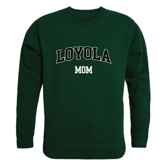 Loyola University Maryland Greyhounds Mom Fleece Crewneck Pullover Sweatshirt