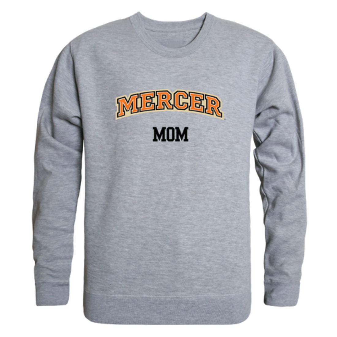 Mercer University Bears Mom Fleece Crewneck Pullover Sweatshirt