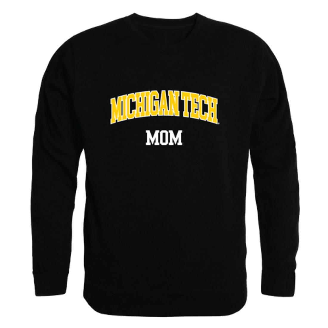 Michigan Technological University Huskies Mom Fleece Crewneck Pullover Sweatshirt