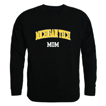 Michigan Technological University Huskies Mom Fleece Crewneck Pullover Sweatshirt