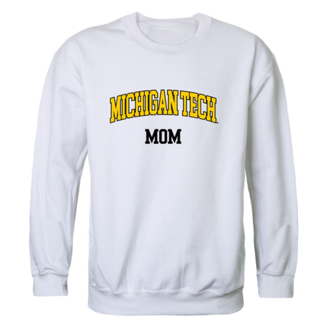 Michigan Technological University Huskies Mom Fleece Crewneck Pullover Sweatshirt