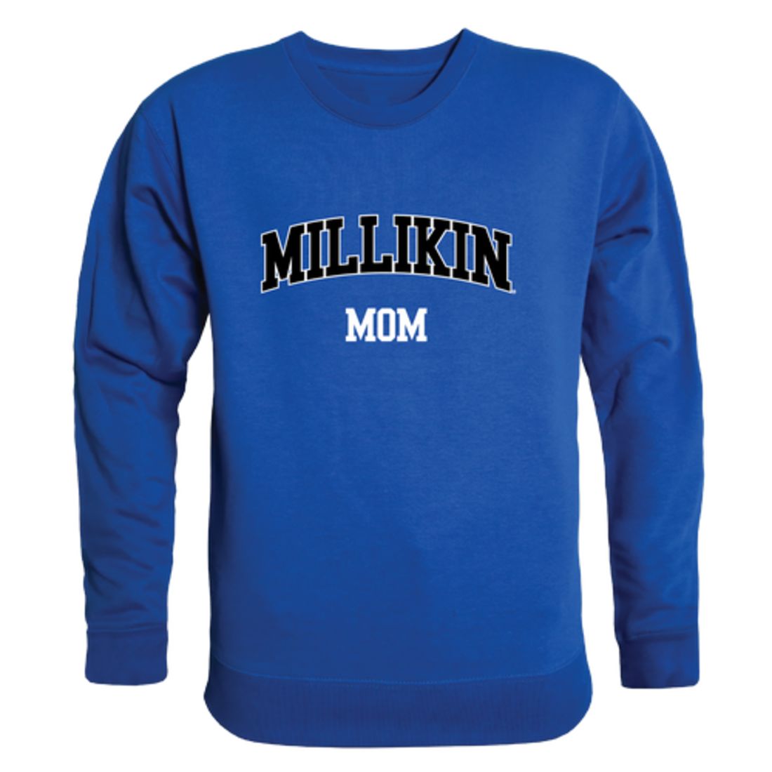 Millikin University Big Blue Mom Fleece Crewneck Pullover Sweatshirt