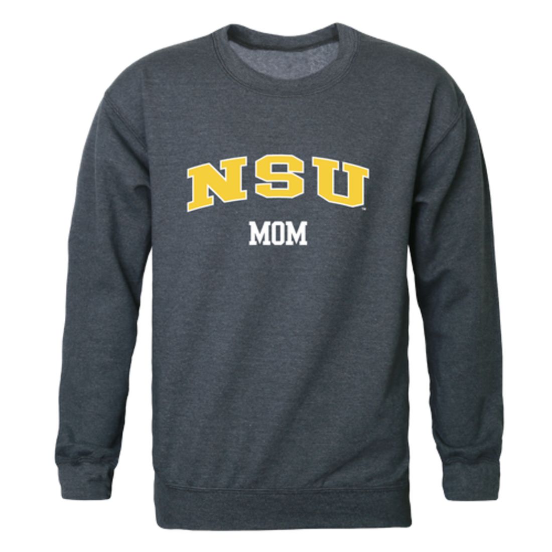 NSU Norfolk State University Spartans Mom Fleece Crewneck Pullover Sweatshirt