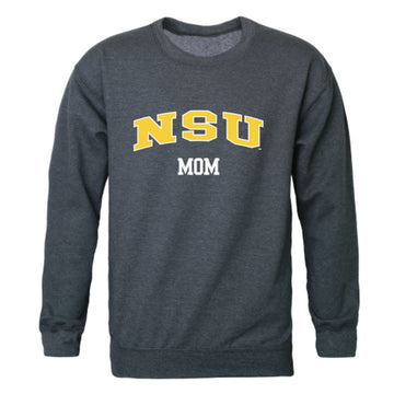 NSU Norfolk State University Spartans Mom Fleece Crewneck Pullover Sweatshirt