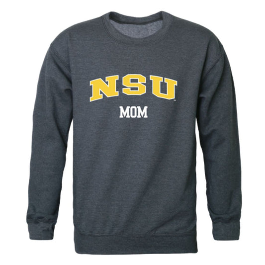 NSU Norfolk State University Spartans Mom Fleece Crewneck Pullover Sweatshirt