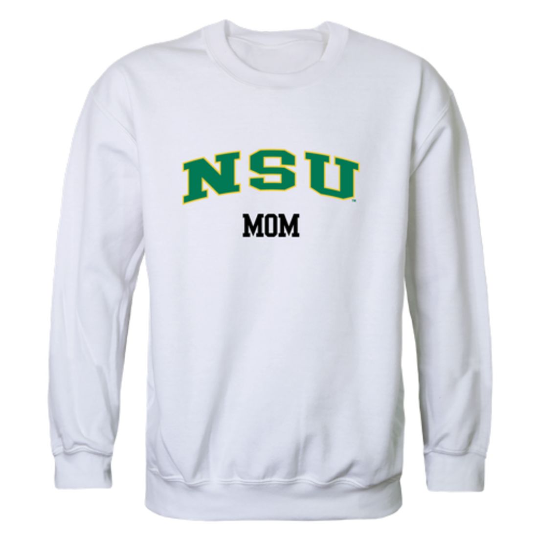 NSU Norfolk State University Spartans Mom Fleece Crewneck Pullover Sweatshirt