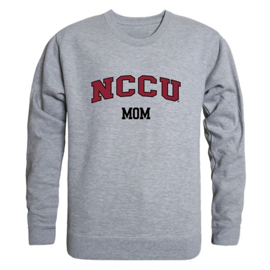 NCCU North Carolina Central University Eagles Mom Fleece Crewneck Pullover Sweatshirt