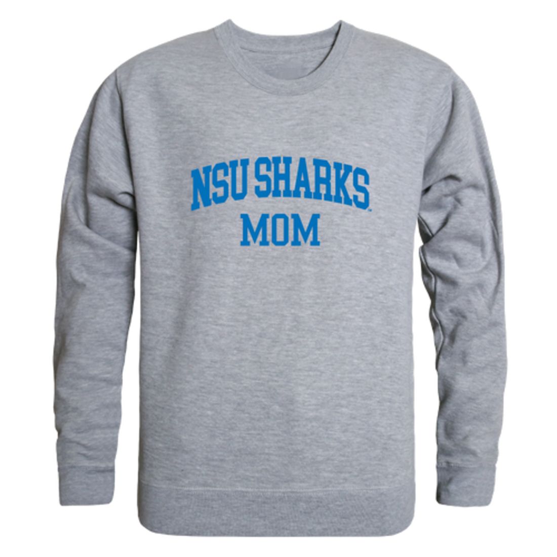 NSU Nova Southeastern University Sharks Mom Fleece Crewneck Pullover Sweatshirt