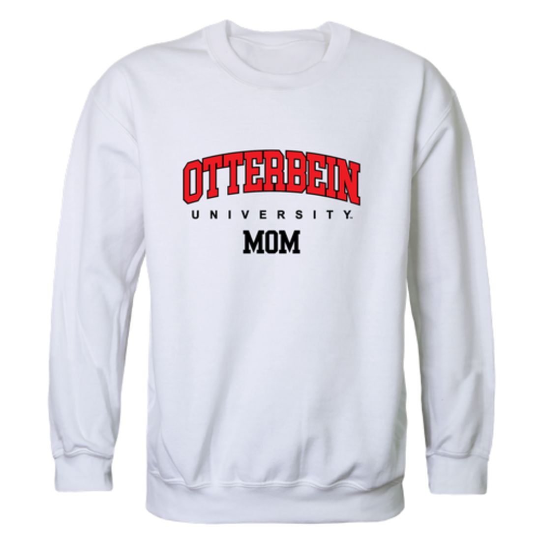 Otterbein University Cardinals Mom Fleece Crewneck Pullover Sweatshirt
