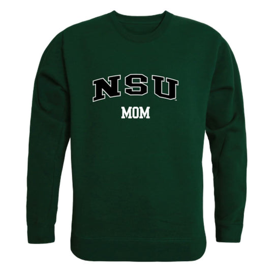 NSU Northeastern State University RiverHawks Mom Fleece Crewneck Pullover Sweatshirt