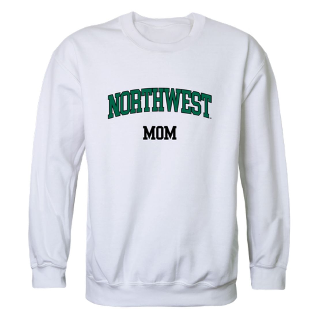 NW Northwest Missouri State University Bearcat Mom Fleece Crewneck Pullover Sweatshirt