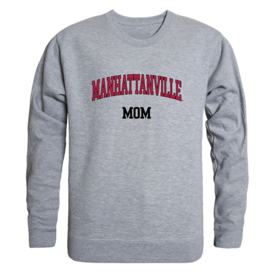Manhattanville College Valiants Mom Fleece Crewneck Pullover Sweatshirt