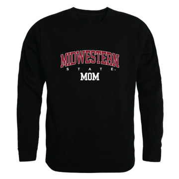 Midwestern State University Mustangs Mom Fleece Crewneck Pullover Sweatshirt