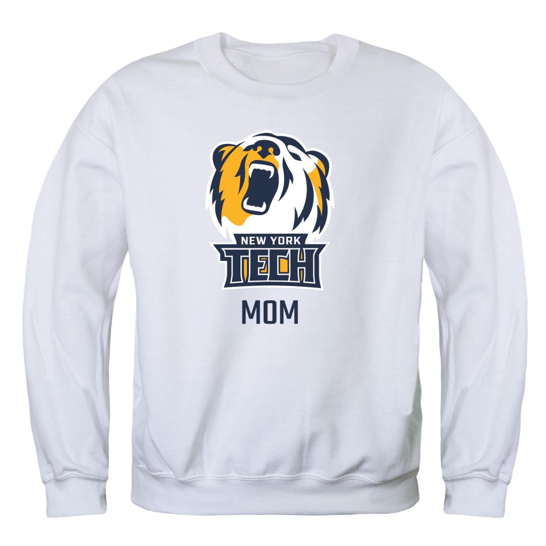 New York Institute of Technology Bears Mom Crewneck Sweatshirt