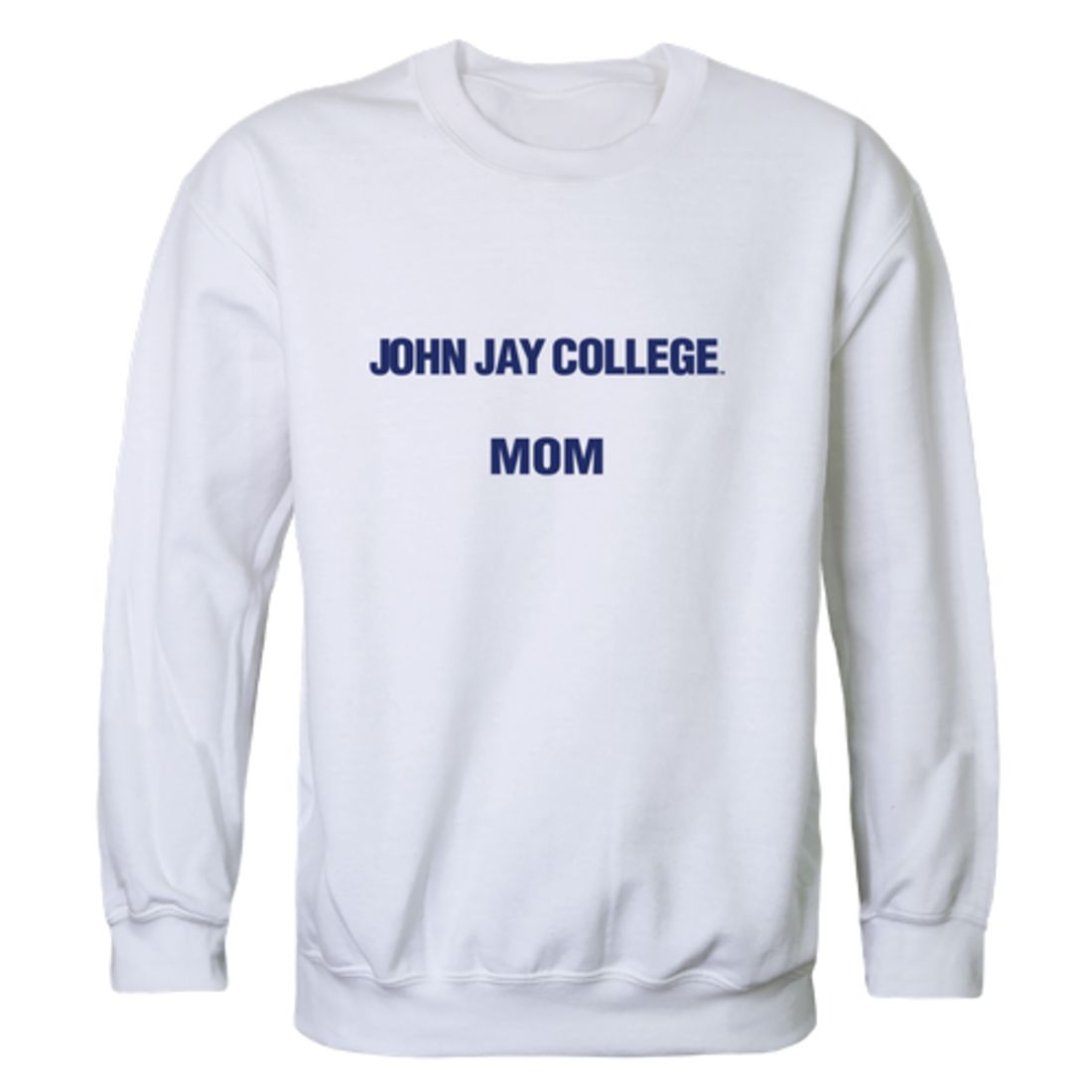 John Jay College of Criminal Justice Bloodhounds Mom Crewneck Sweatshirt