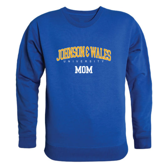 Johnson & Wales University Wildcats Mom Fleece Crewneck Pullover Sweatshirt
