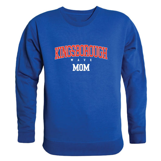 Kingsborough Community College The Wave Mom Crewneck Sweatshirt