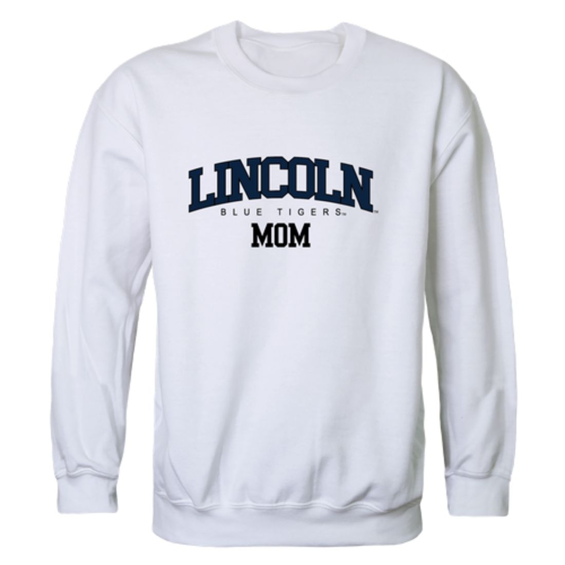 Lincoln University Blue Tigers Mom Crewneck Sweatshirt
