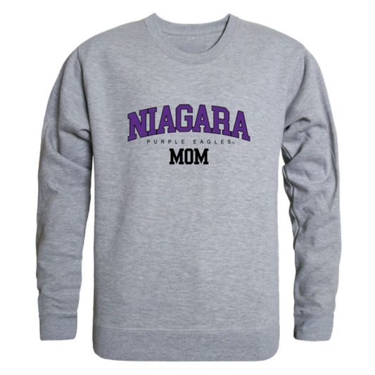 Niagara University Purple Eagles Mom Crewneck Sweatshirt