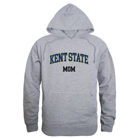KSU Kent State University The Golden Flashes Mom Fleece Hoodie Sweatshirts Heather Grey