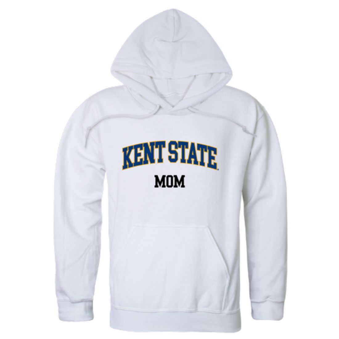 KSU Kent State University The Golden Flashes Mom Fleece Hoodie Sweatshirts Heather Grey