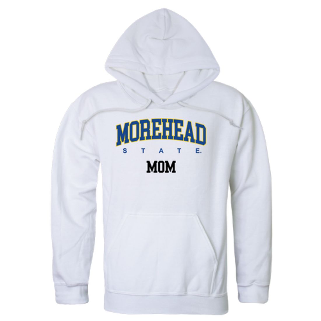MSU Morehead State University Eagles Mom Fleece Hoodie Sweatshirts Heather Grey