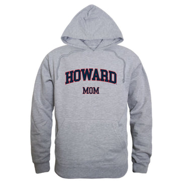 Howard University Bison Mom Fleece Hoodie Sweatshirts Heather Grey